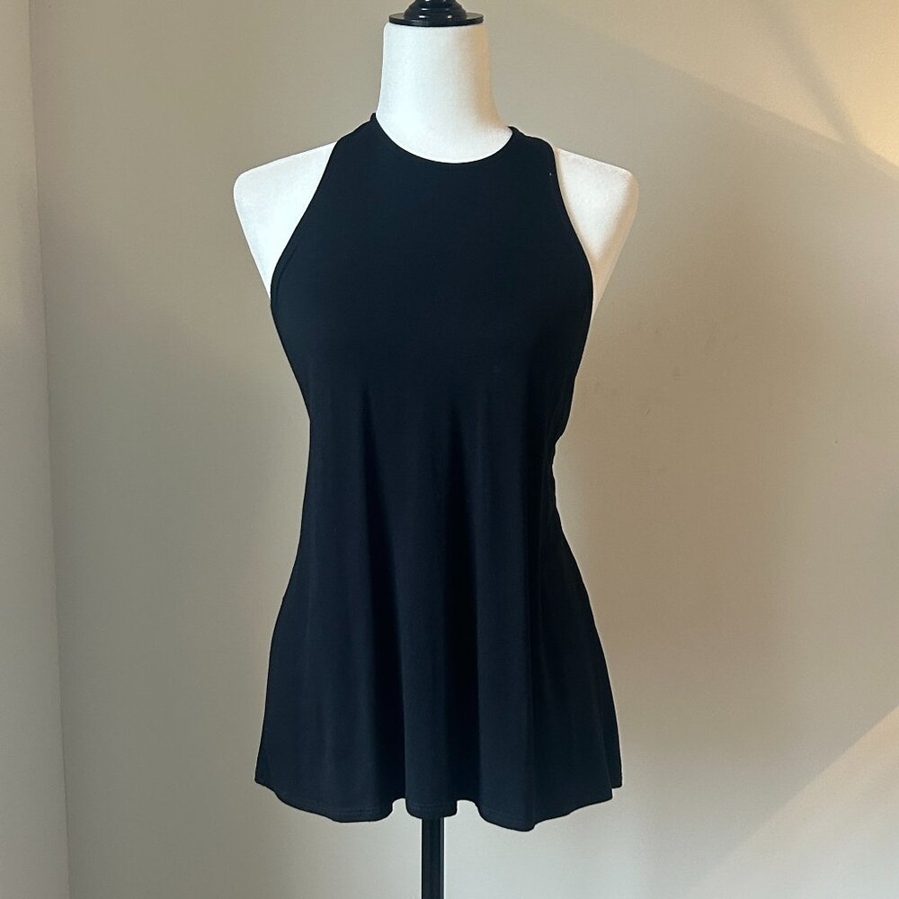 Dainty Hooligan Black Halter Tank Top – Size Medium